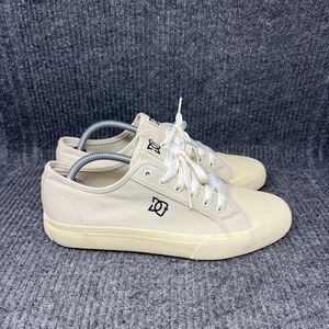 DC Manual RT S x JG John Gardner Cream White Skate Shoes Men’s Size 10.5 US